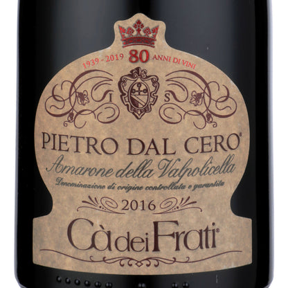 Ca Dei Frati Amarone Della Valpolicella Pietro Dal Cero 2016 - 750ML