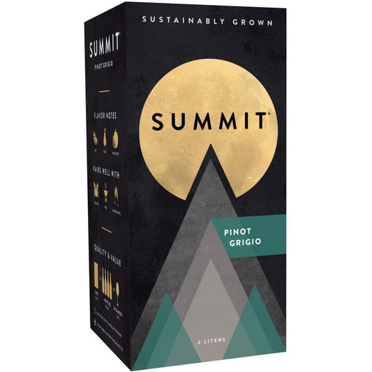 Summit Pinot Grigio California - 3.0L - Front