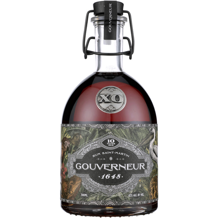 Gouverneur Gold Rum 1648 10 Yr 84 - 700ML - Front