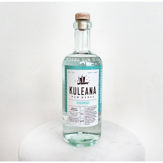 Kuleana Rum Works White Rum Huihui 80 - 750ML - Front