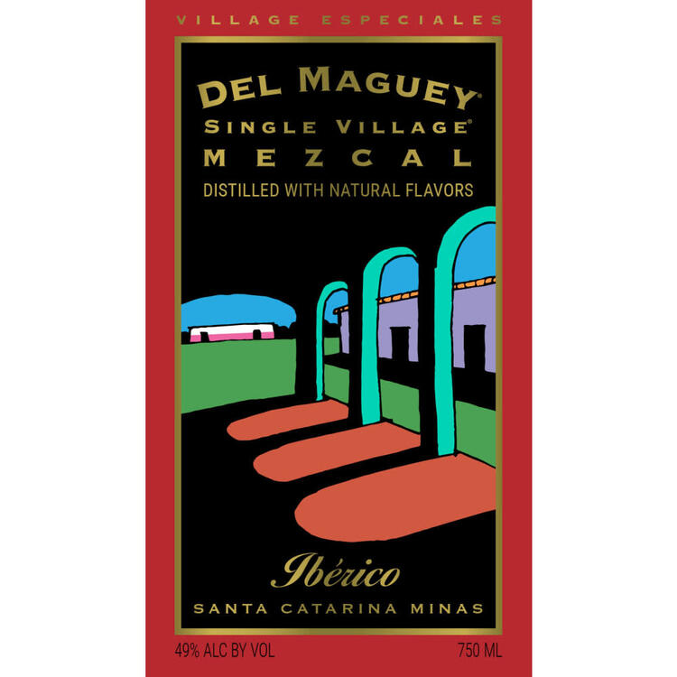 Del Maguey Mezcal Wild Fruit Iberico Santa Catarina Minas 98 - 750ML - Front Label