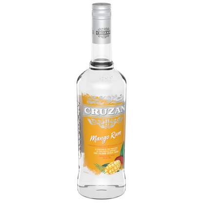 Cruzan Mango Flavored Rum 42 - 750ML - Front Label