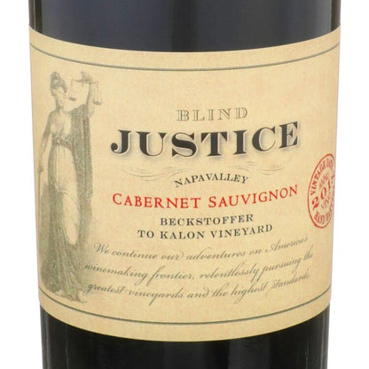 Justice Cabernet Sauvignon Blind Justice Beckstoffer To Kalon Vineyard - 750ML