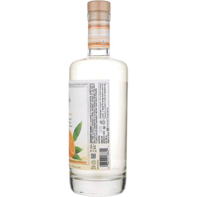 21 Seeds Valencia Orange Infused Blanco Tequila Flavored Tequila 70 - 750ML
