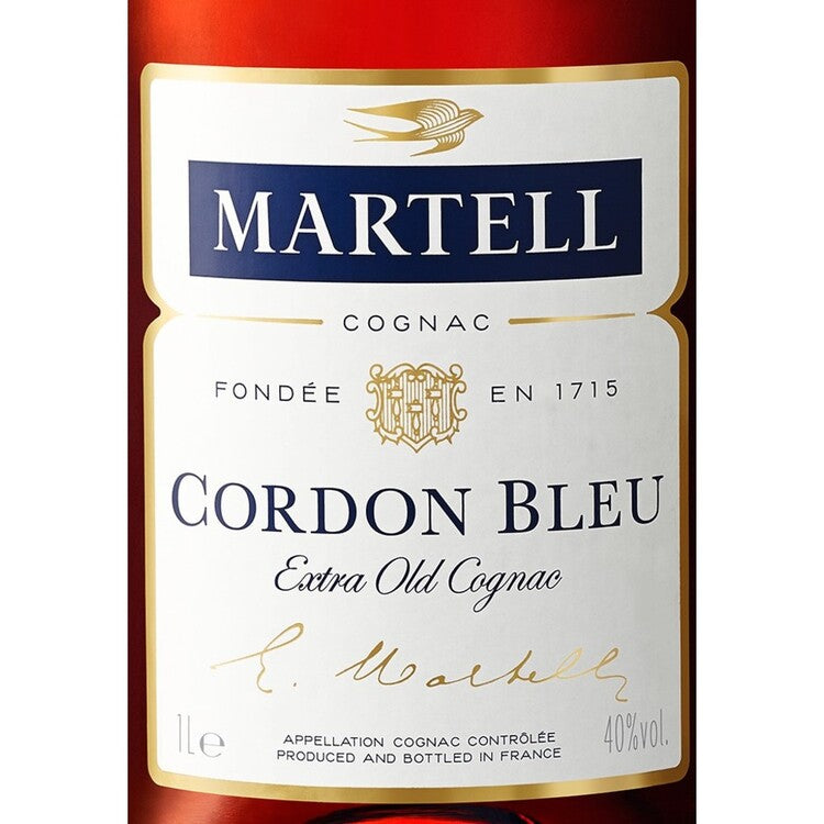 Martell Cognac Cordon Bleu Grand Classic 80 - 1.0L - Front Label