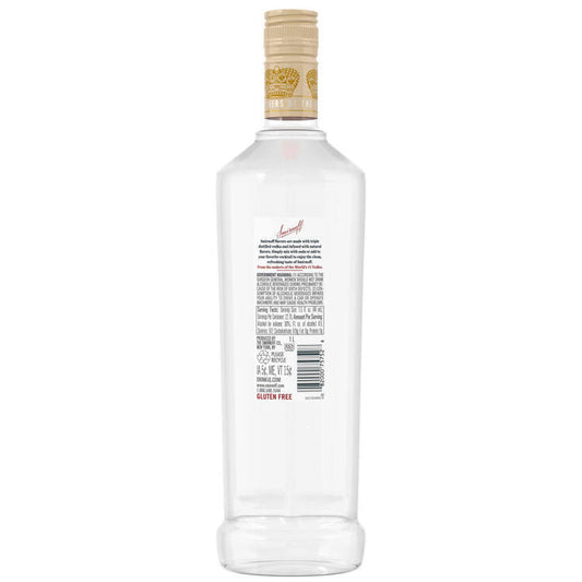 Smirnoff Whipped Cream Flavored Vodka 60 - 1.0L - Back
