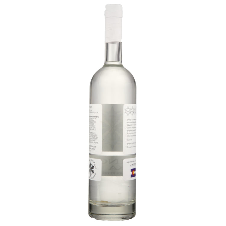 Spring 44 Vodka 80 - 750ML - Back