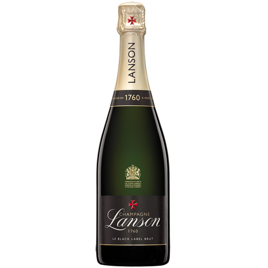 Lanson Champagne Brut Le Black Label 4 Yr - 750ML - Front
