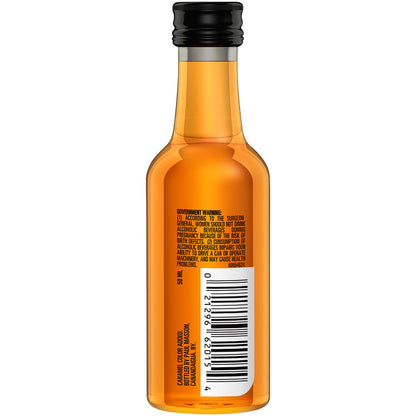 Paul Masson Apple Flavored Brandy Grande Amber 54 - 50ML - Back