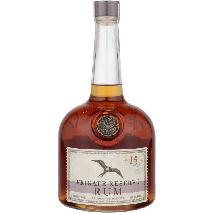 Frigate Reserve Aged Rum 15 Yr 80 - 750ML - Front