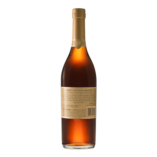 Korbel Brandy Vsop Gold Reserve 80 - 750ML - Back