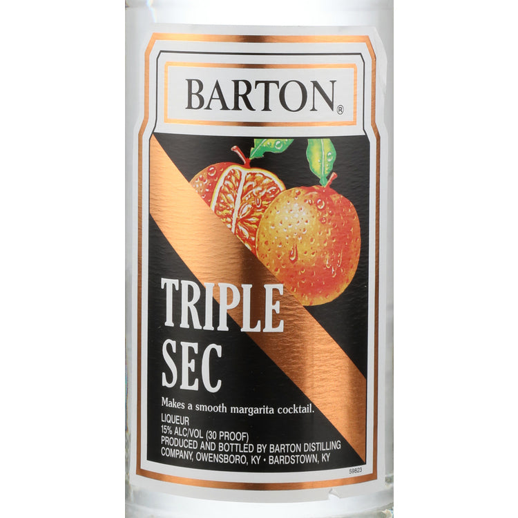 Barton Triple Sec 30 - 1.0L - Front Label