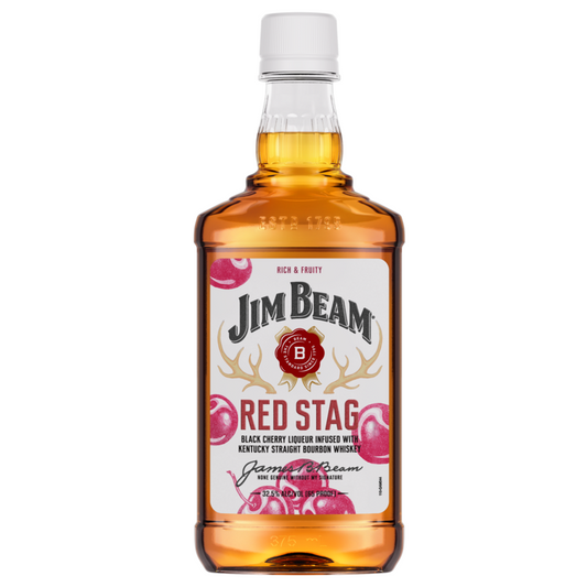 Jim Beam Red Stag Black Cherry Infused Straight Bourbon 65 - 375ML - Front