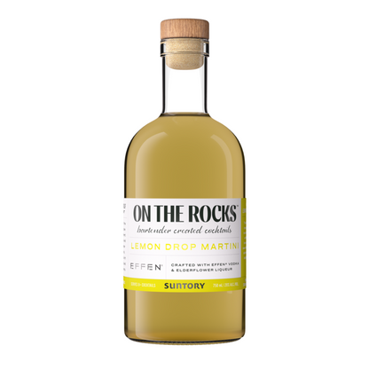 Otr-On The Rocks Lemon Drop Martini Crafted With Effen Vodka 40 - 750ML - Front