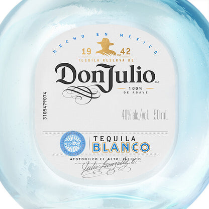Don Julio Tequila Blanco 80 - 50ML - Front Label