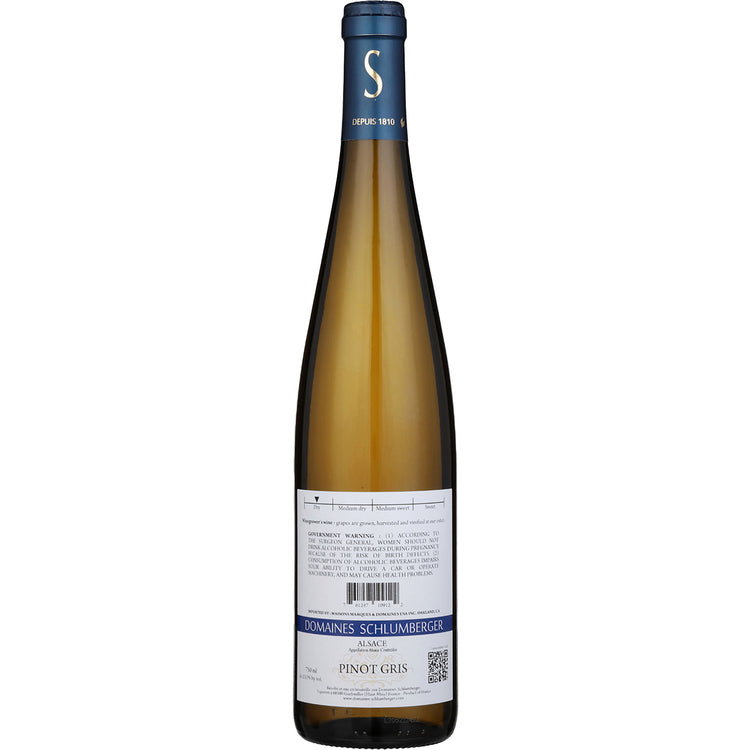Domaines Schlumberger Pinot Gris Les Princes Abbes Alsace 2019 - 750ML