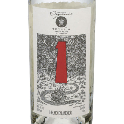 123 Tequila Blanco 80 - 375ML