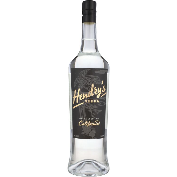 Hendry's Vodka 80 - 1.0L - Front