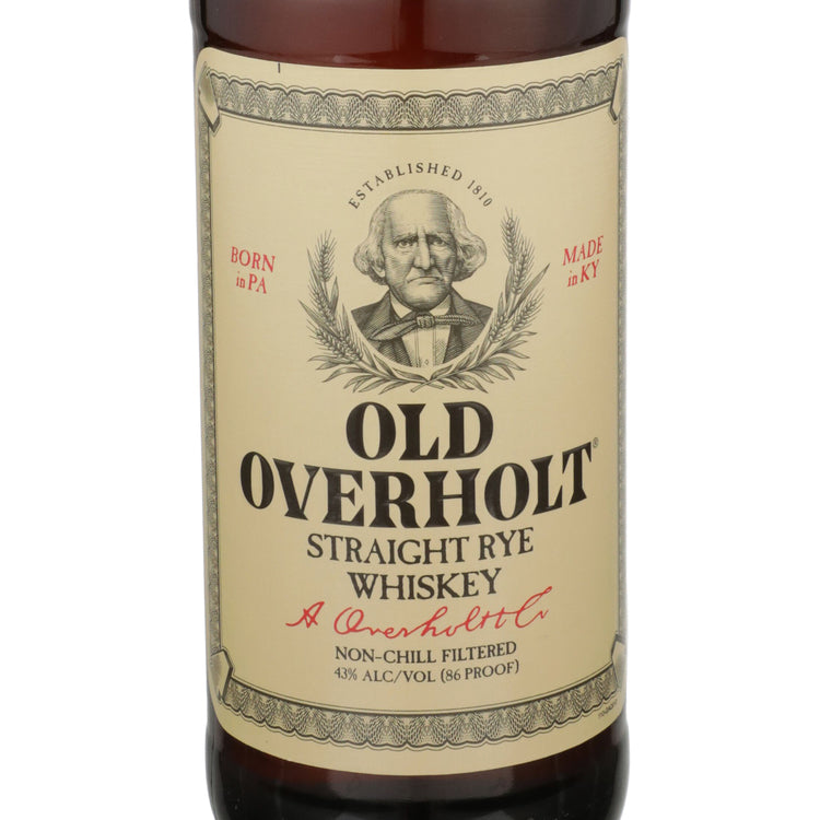 Old Overholt Straight Rye Whiskey 4 Yr 86 - 750ML