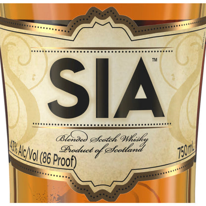 Sia Blended Scotch 86 - 750ML - Front Label