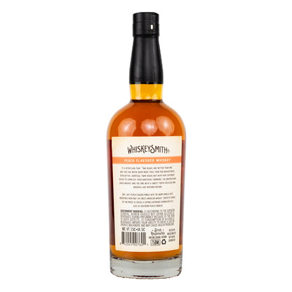 Whiskeysmith Peach Flavored Whiskey 60 - 750ML - Back