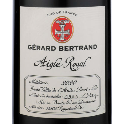 Gerard Bertrand Rouge Haute Vallee De L'Aude Aigle Royal 2020 Wood Box - 750ML