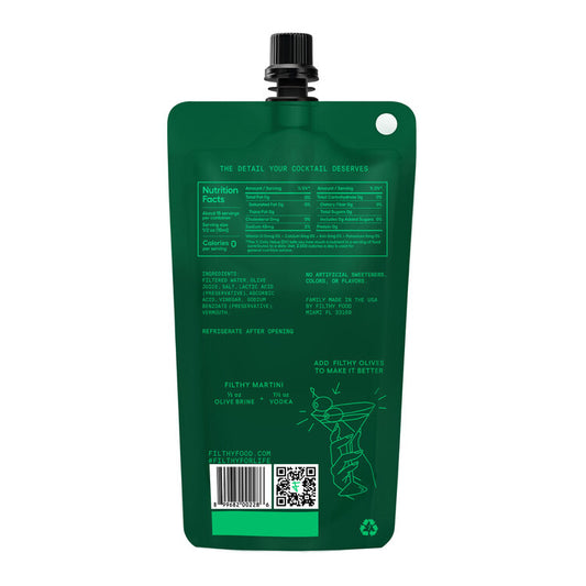 Filthy Olive Brine - 8 Z - Back
