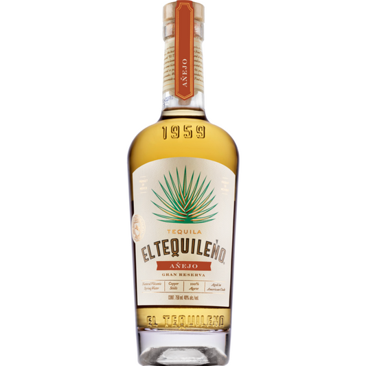El Tequileno Tequila Anejo Gran Reserva 80 - 750ML - Front