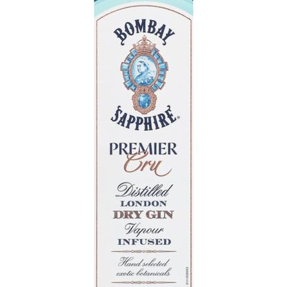 Bombay Gin Sapphire Premier Cru Murcian Lemon 94 - 700ML - Front Label