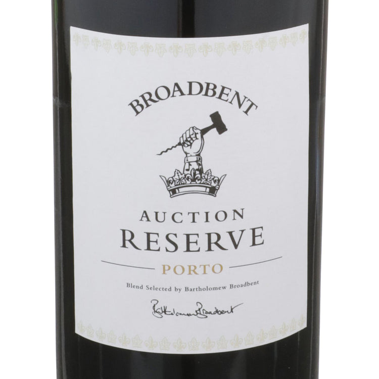 Broadbent Porto Auction Reserve - 750ML - Front Label