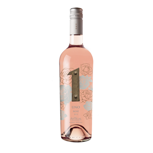 Antigal Rose Wine Uno Mendoza 2023 - 750ML - Front