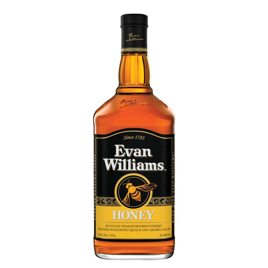 Evan Williams Honey Whiskey Liqueur 65 - 1.75L - Front