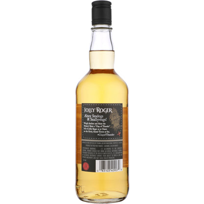 Jolly Roger Gold Rum 80 - 750ML - Back