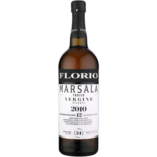 Florio Marsala Vr1609 Vergine Riserva 2010 - 750ML - Front