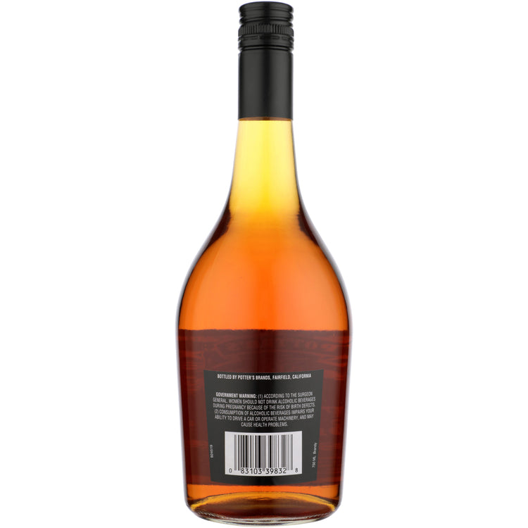 Potter's Premium Brandy Extra Special Reserve 80 - 750ML - Back