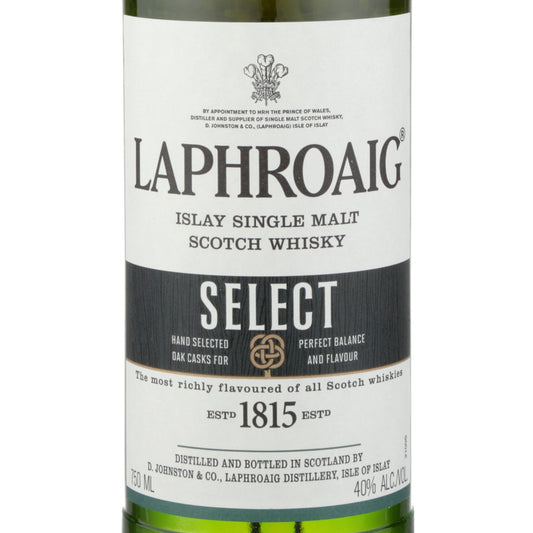 Laphroaig Single Malt Scotch Select 80 - 750ML - Front Label