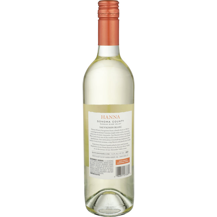 Hanna Sauvignon Blanc Russian River Valley 2024 - 750ML