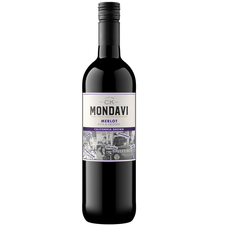 Ck Mondavi Merlot California - 750ML - Front
