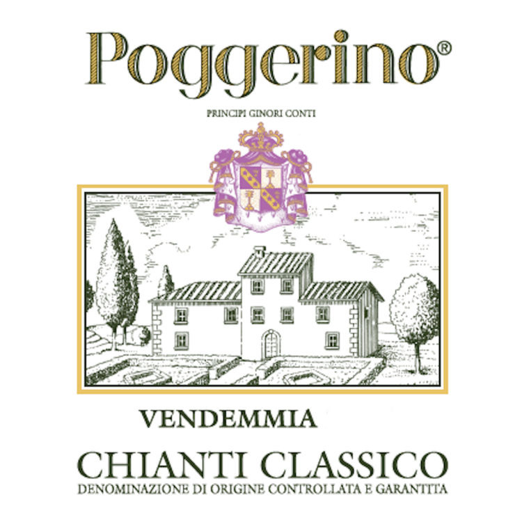 Poggerino Chianti Classico Vendemmia 2023 - 750ML - Front Label