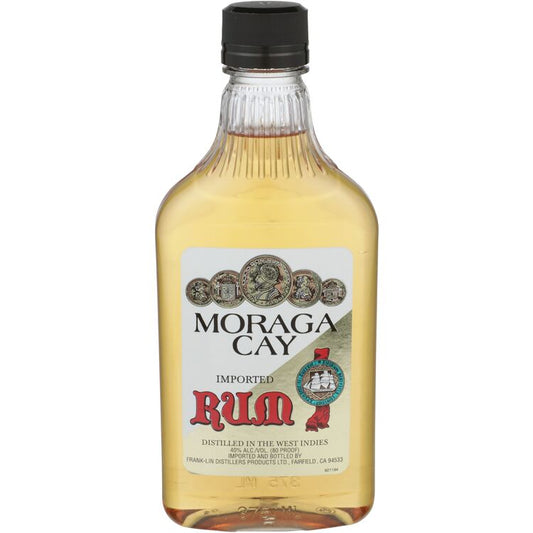 Moraga Cay Gold Rum 80 - 375ML - Front