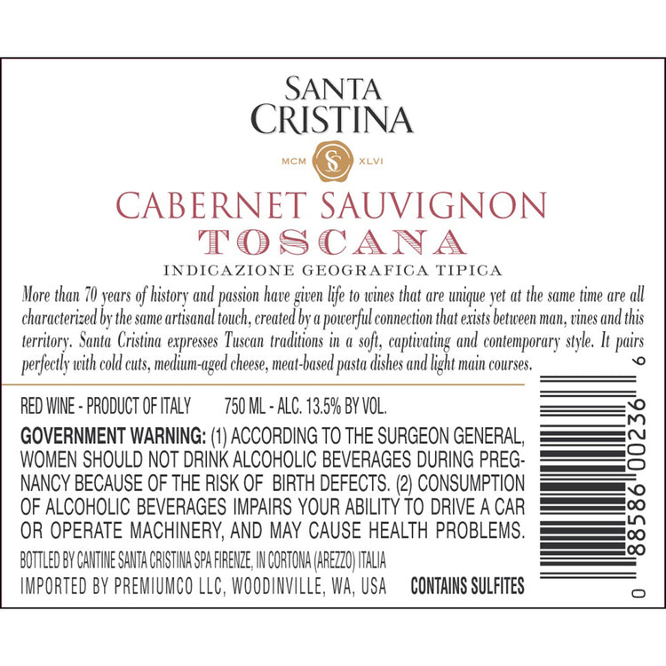Santa Cristina Toscana Rosso - 750ML