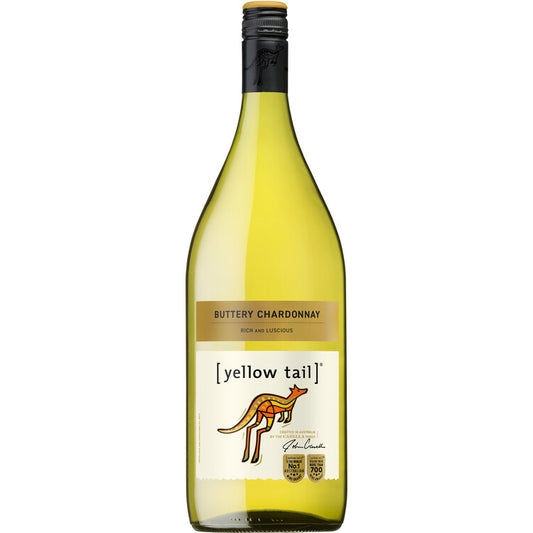 Yellow Tail Chardonnay Buttery South Eastern Australia - 1.5L - Front