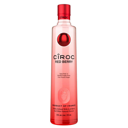 Ciroc Red Berry Flavored Vodka 70 - 375ML - Front
