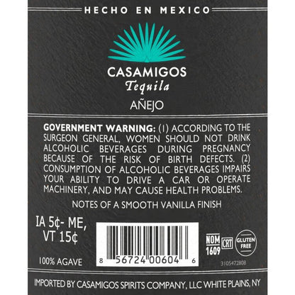 Casamigos Tequila Anejo 80 - 1.75L