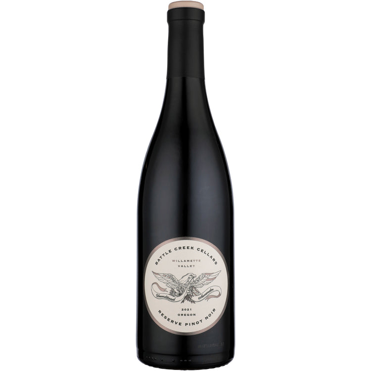 Battle Creek Cellars Pinot Noir Reserve Willamette Valley 2021 - 750ML - Front