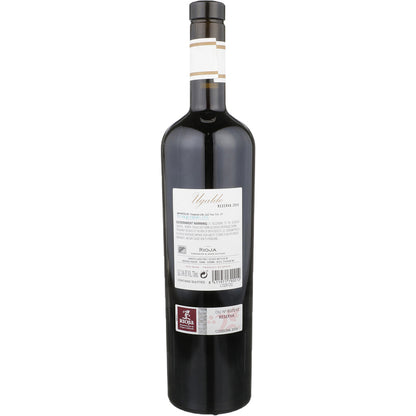Bodegas Ugalde Rioja Reserva 2016 Wood Box - 750ML - Back