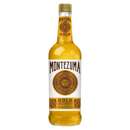 Montezuma Tequila Gold 80 - 750ML - Front