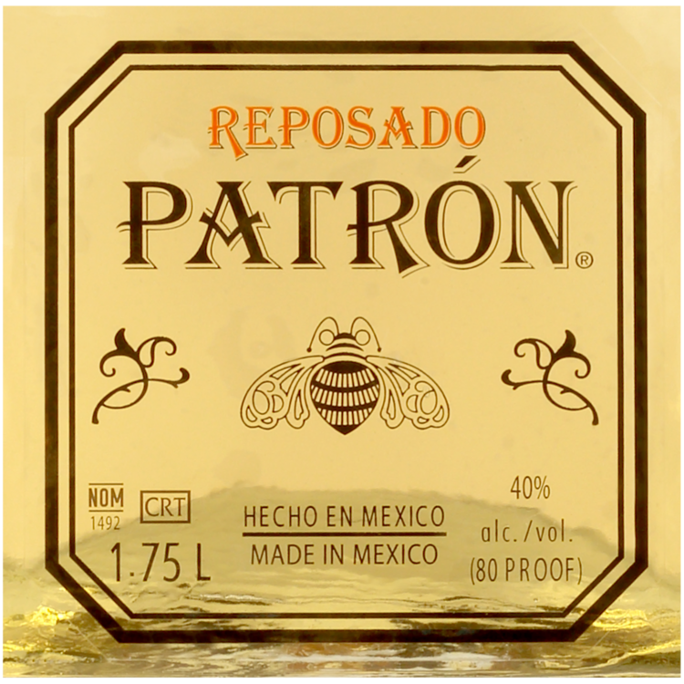 Patron Tequila Reposado 80 - 1.75L - Front Label