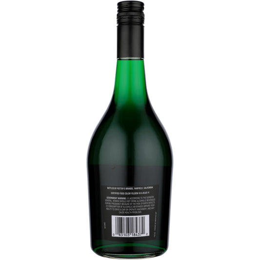 Potter's Creme De Menthe Green 30 - 750ML - Back