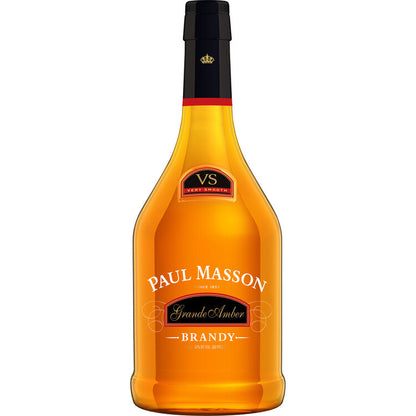 Paul Masson Brandy Grande Amber Vs 80 - 1.0L - Front